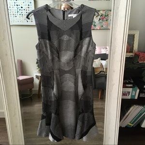 Diane Von Furstenberg Gray Dress